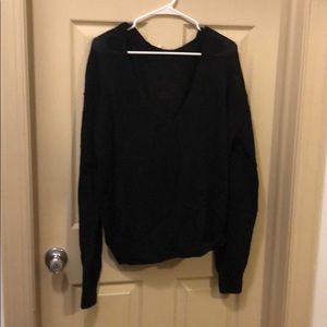 Free people black sweater